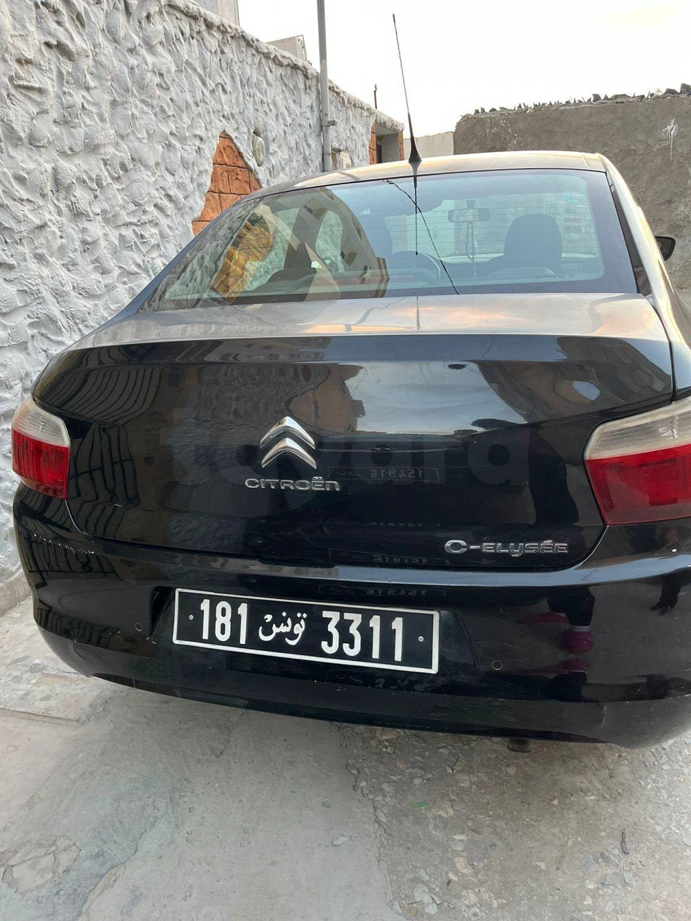 Carte voiture Citroen C-Elysee