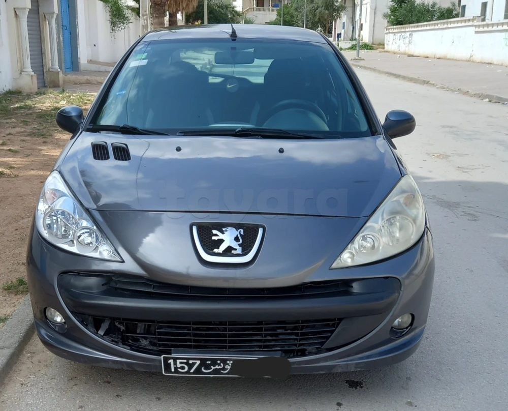 Carte voiture Peugeot 206+