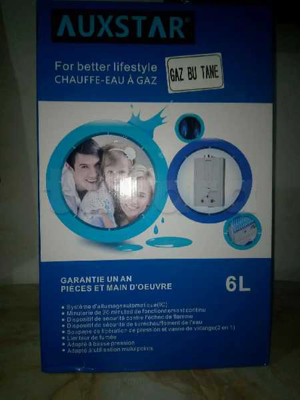 A vendre chauffe-eau 6L neuf