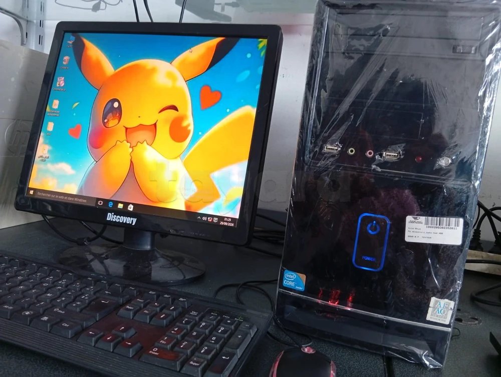 Ordinateur de Bureau Complet avec Écran 17"