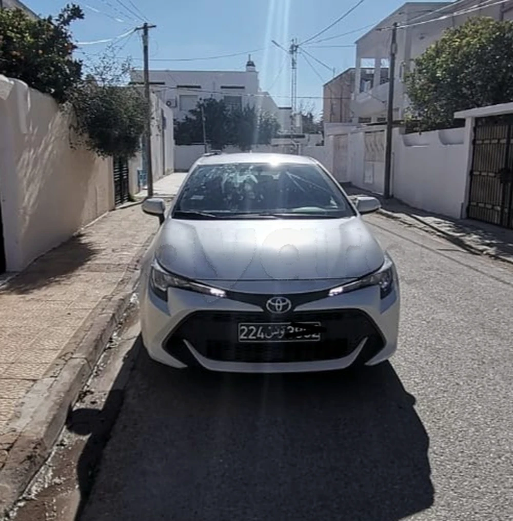 Carte voiture Toyota Corolla