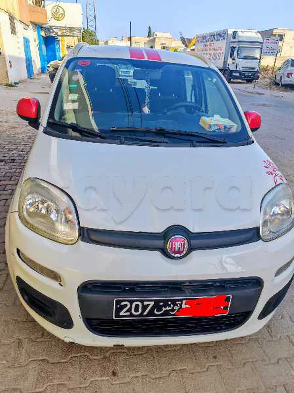 Carte voiture Fiat Panda