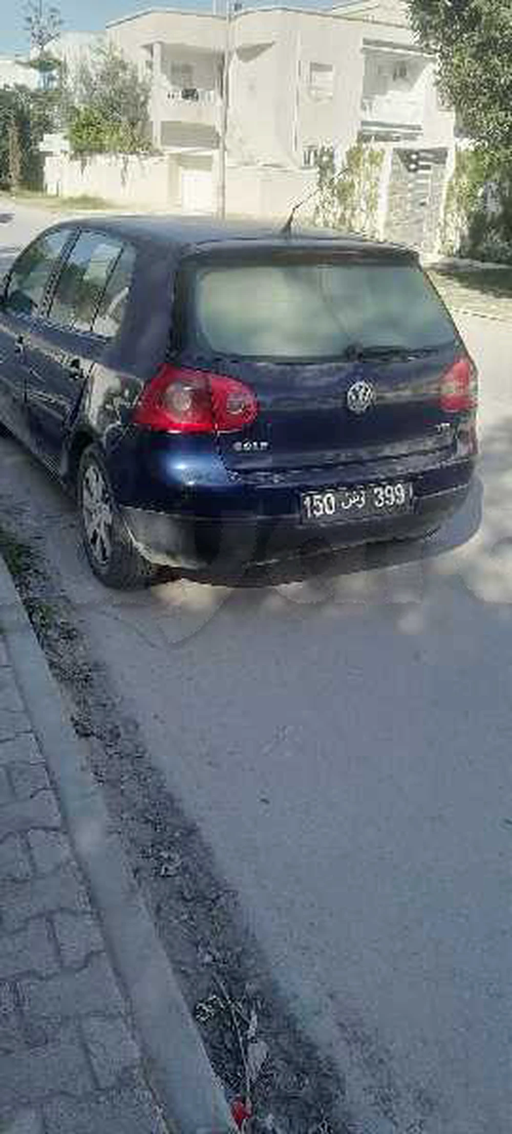 Carte voiture Volkswagen Golf