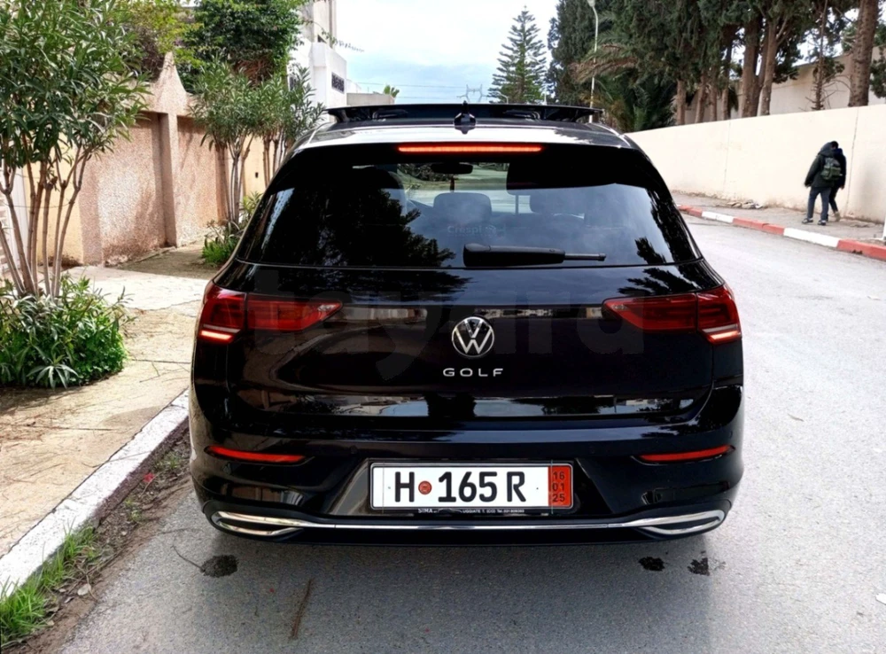 Carte voiture Volkswagen Golf 8