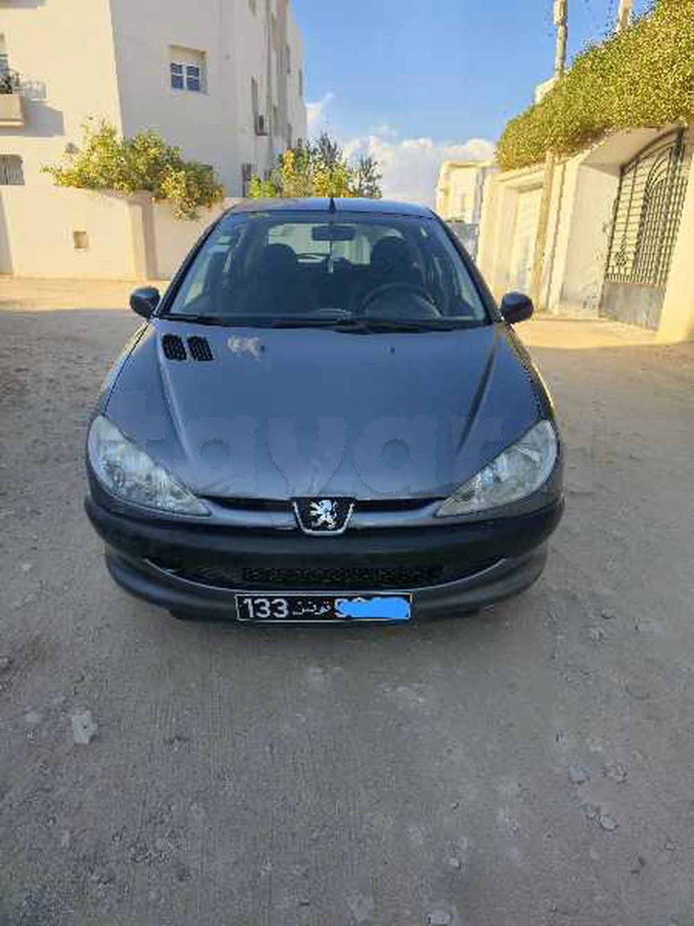 Carte voiture Peugeot 206