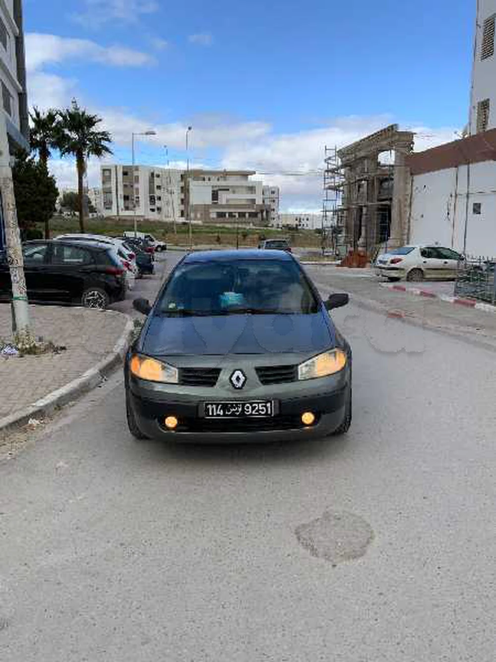 Carte voiture Renault Megane