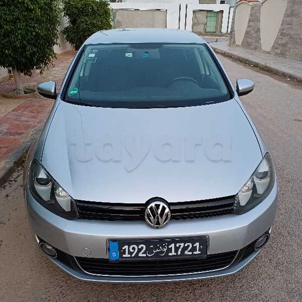 Carte voiture Volkswagen Golf 6