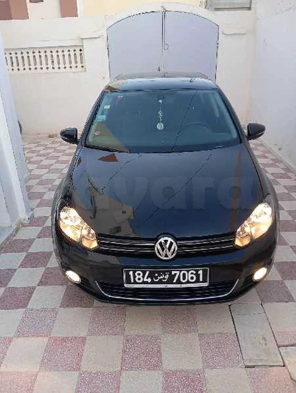 Carte voiture Volkswagen Golf