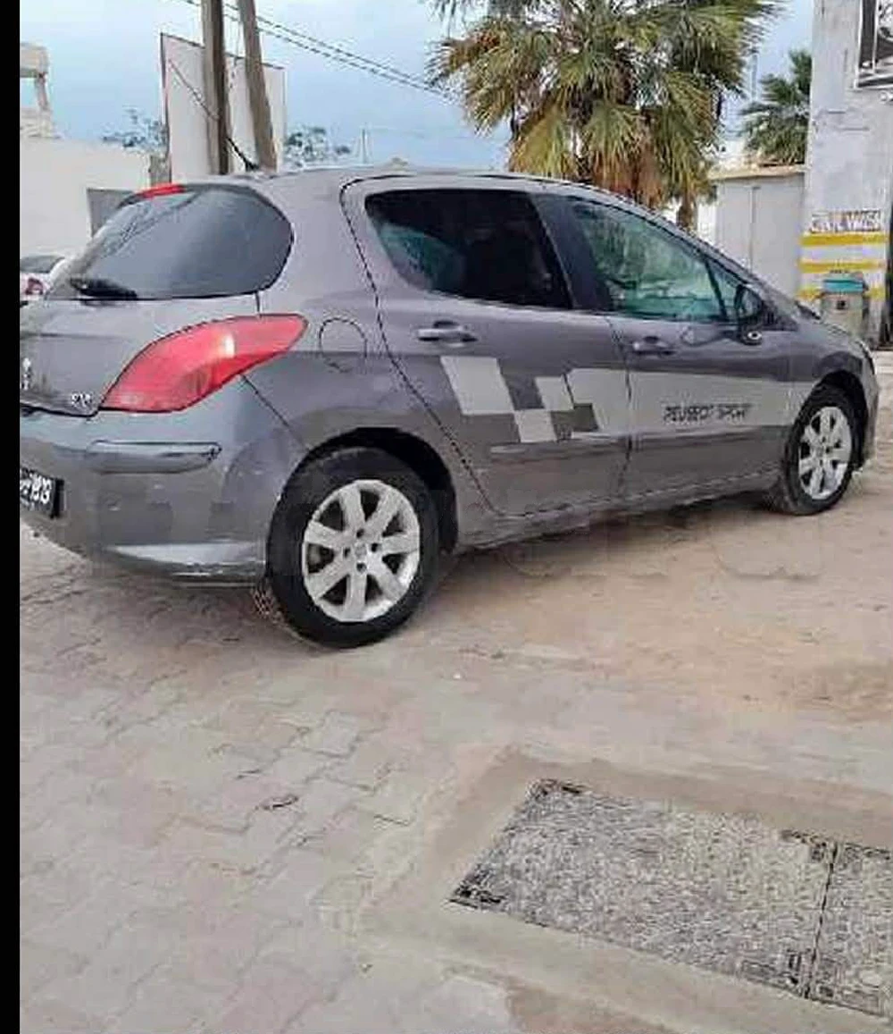 Carte voiture Peugeot 308