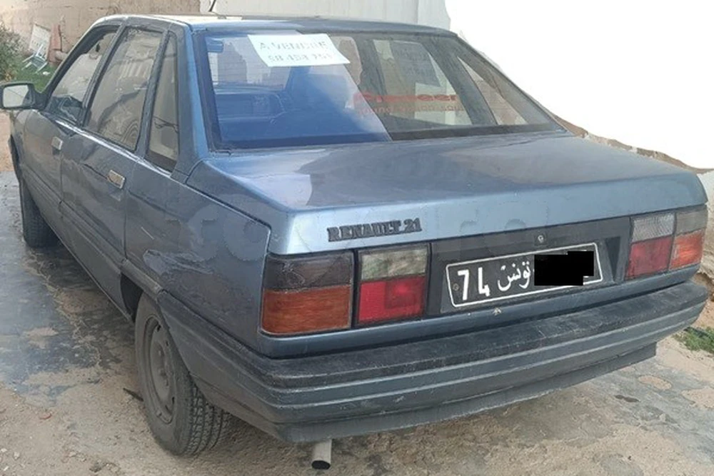 Carte voiture Renault R21