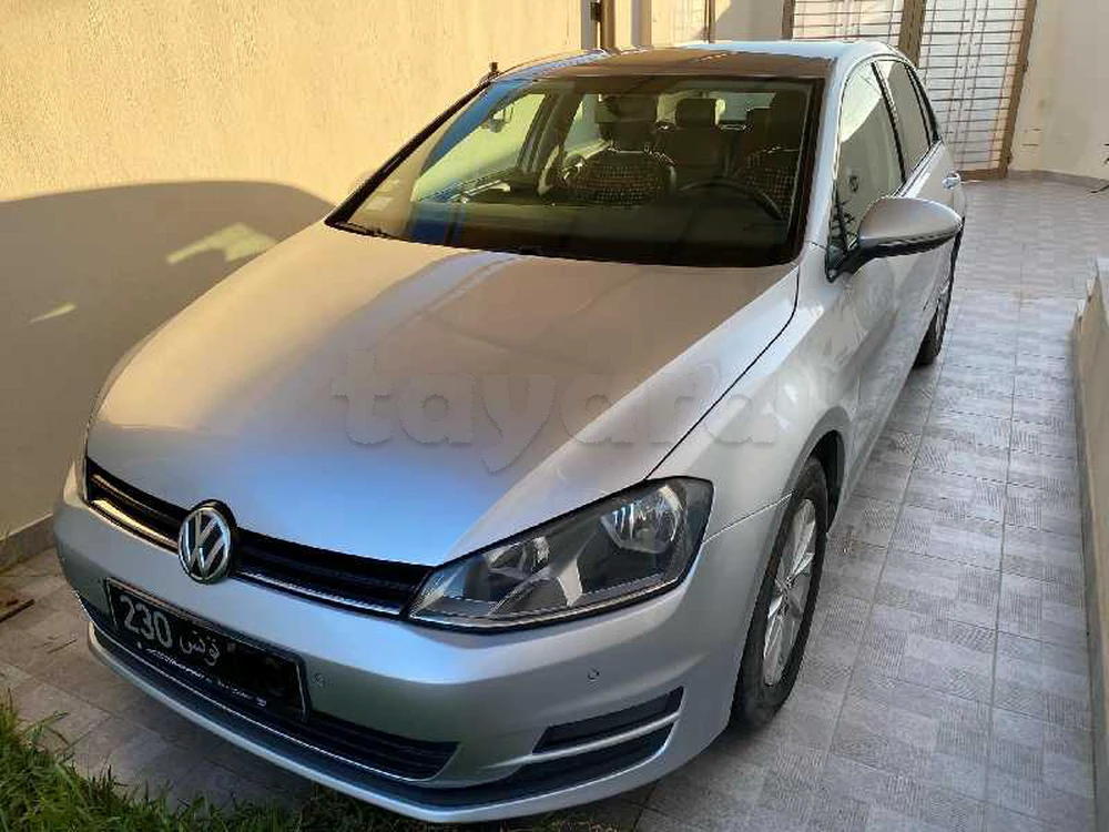 Carte voiture Volkswagen Golf 7