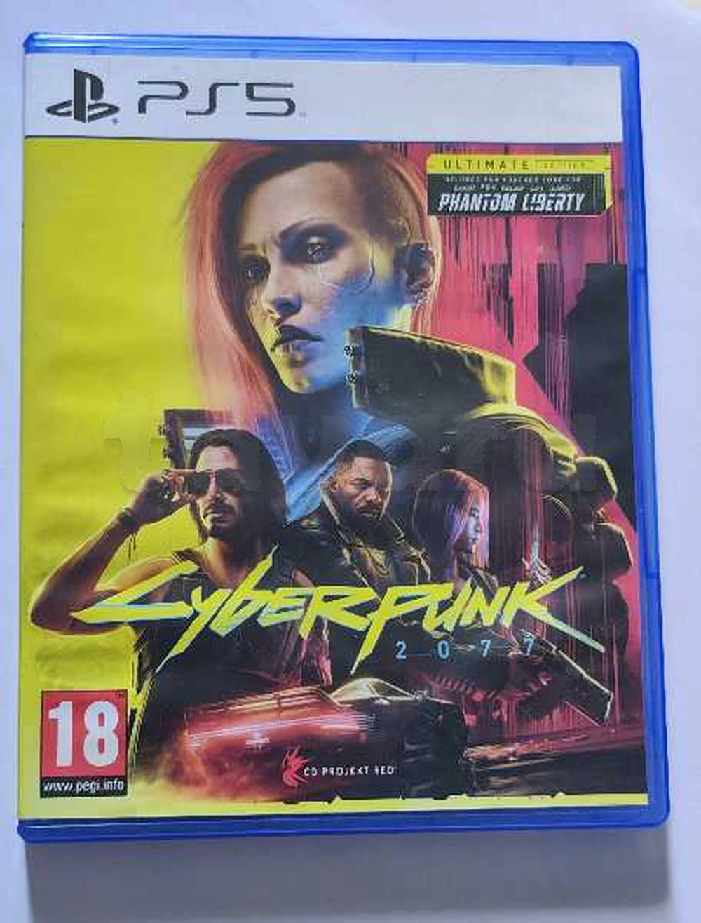 A vendre jeux vidéo Cyberpunk 2077 sur PS5, une aventure futuriste exceptionnelle dans un monde ouvert époustouflant.