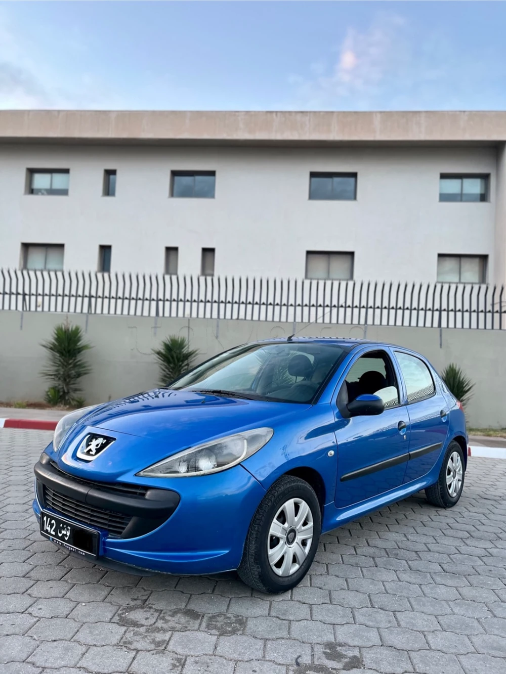 Carte voiture Peugeot 206+