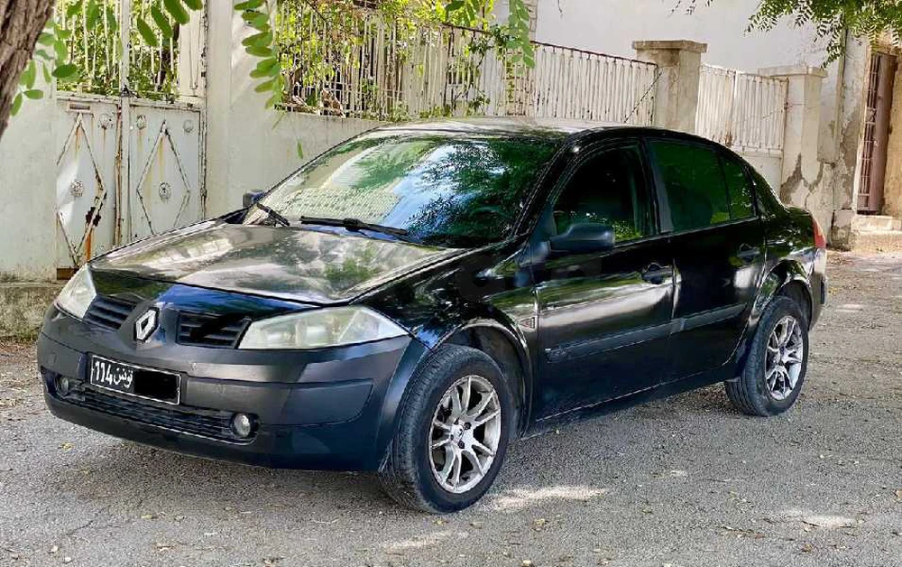 Carte voiture Renault Megane