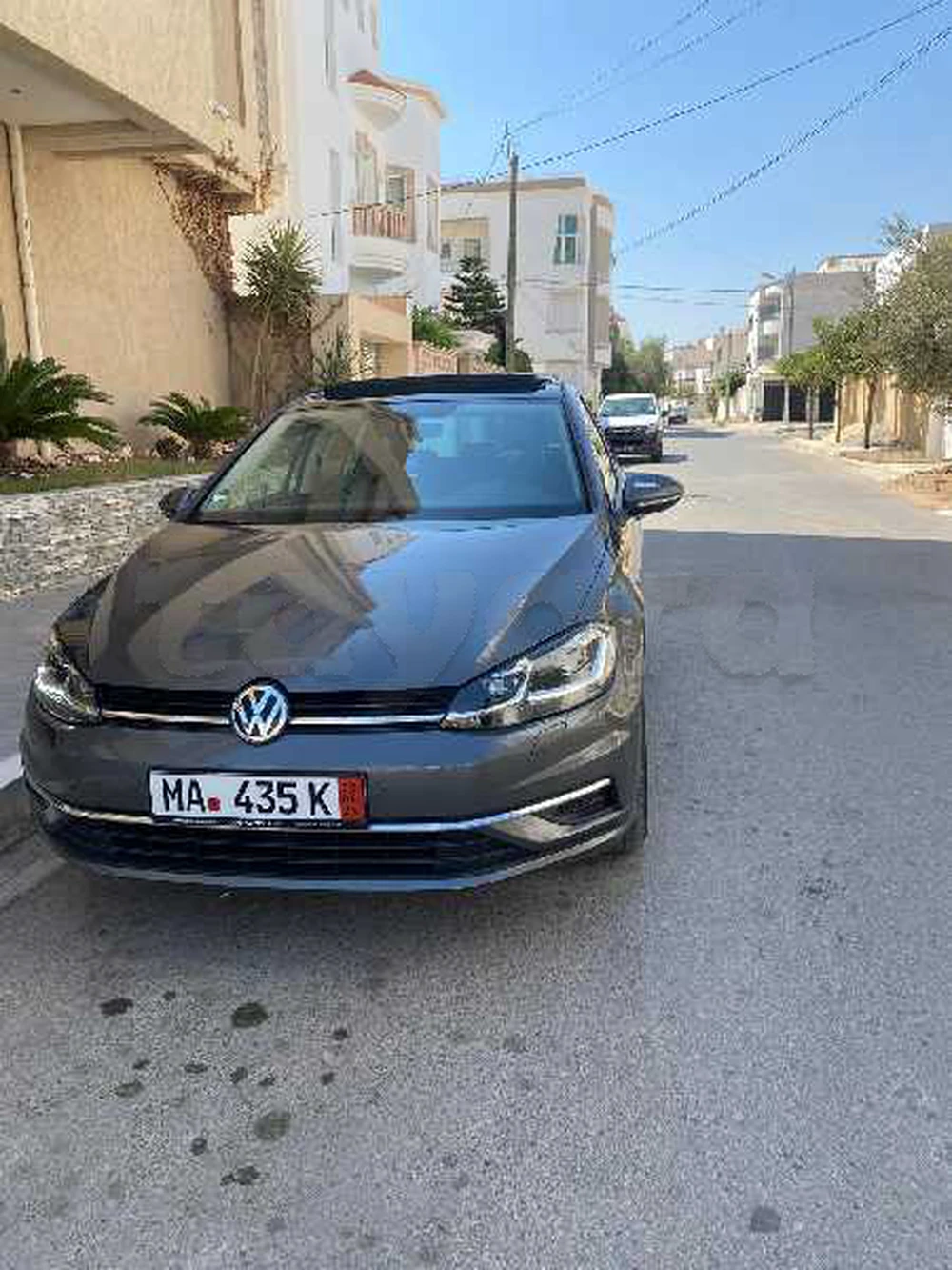 Carte voiture Volkswagen Golf 7