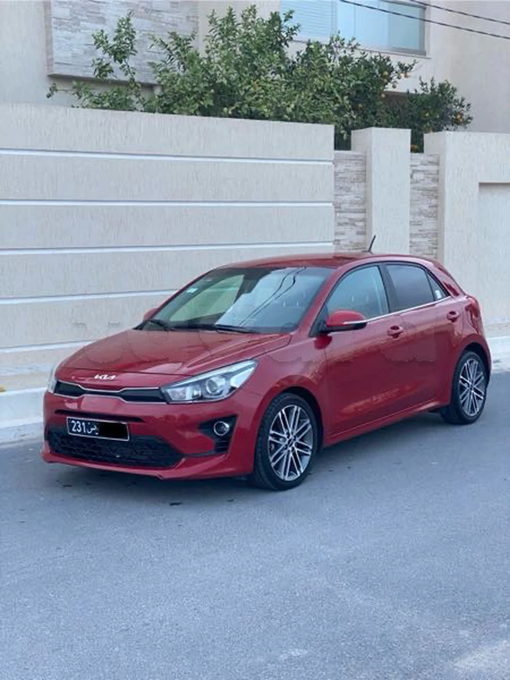 Carte voiture Kia Rio