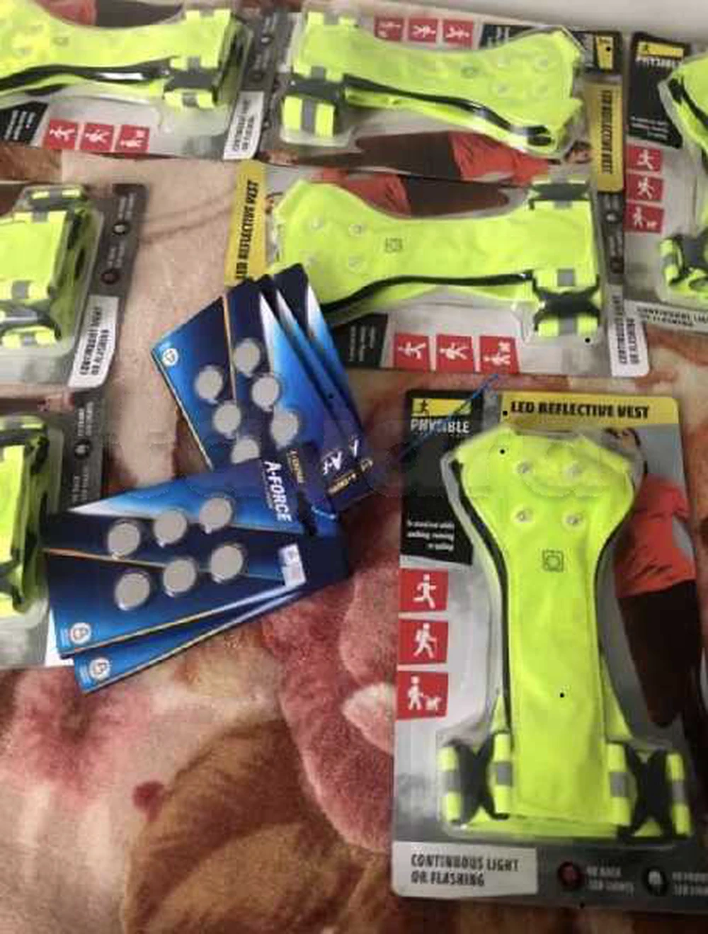 Gilet Réfléchissant LED de Sécurité - Running, Vélo, Moto (Neuf)