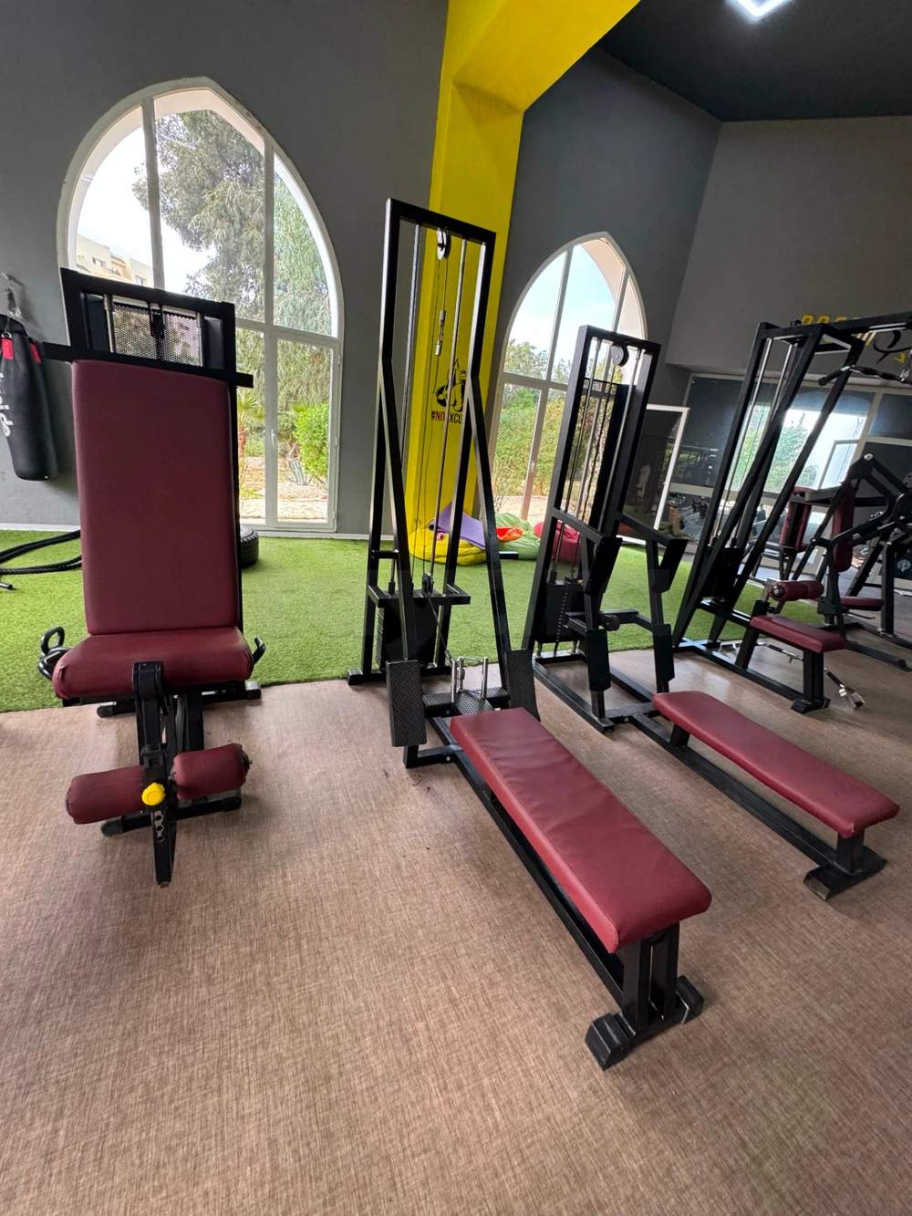 Equipement salle de sport