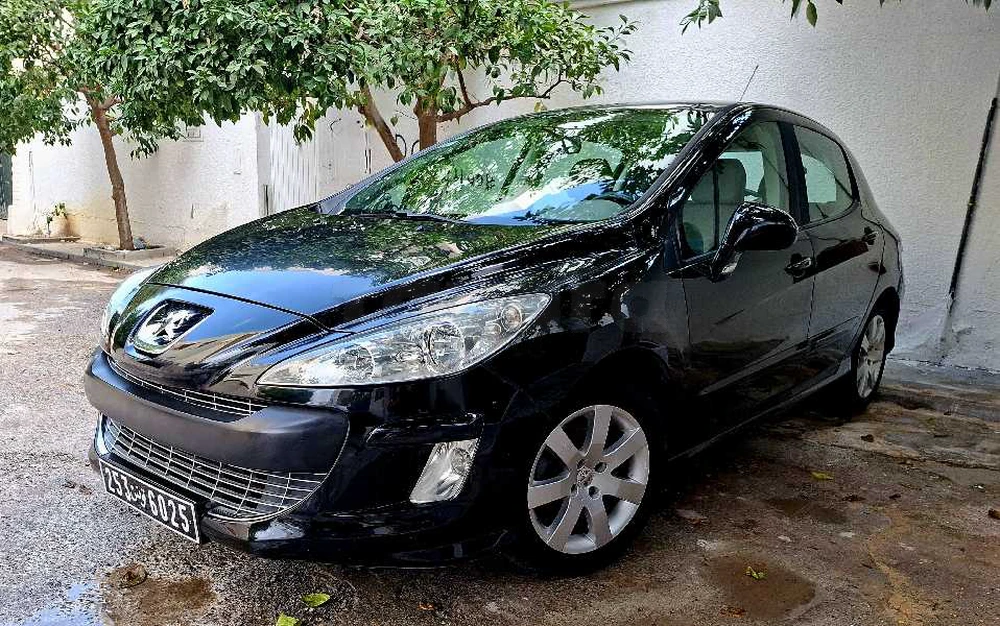 Carte voiture Peugeot 308