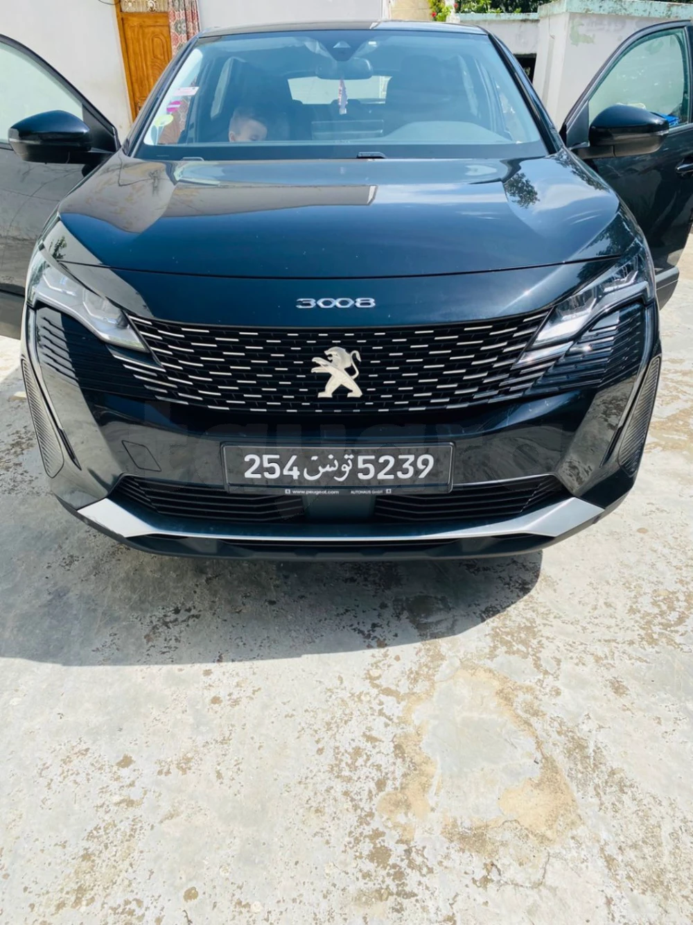 Carte voiture Peugeot 3008