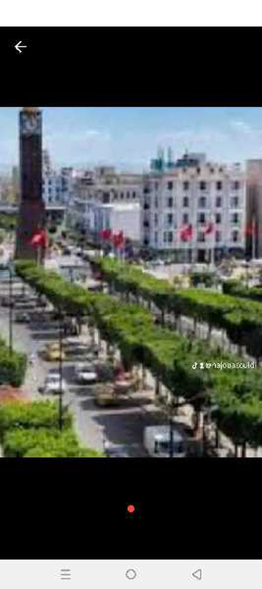ستوديو مفروس الإيجار باليوم او اسبوع في مكان هادئ ونضيف تونس العاصمة