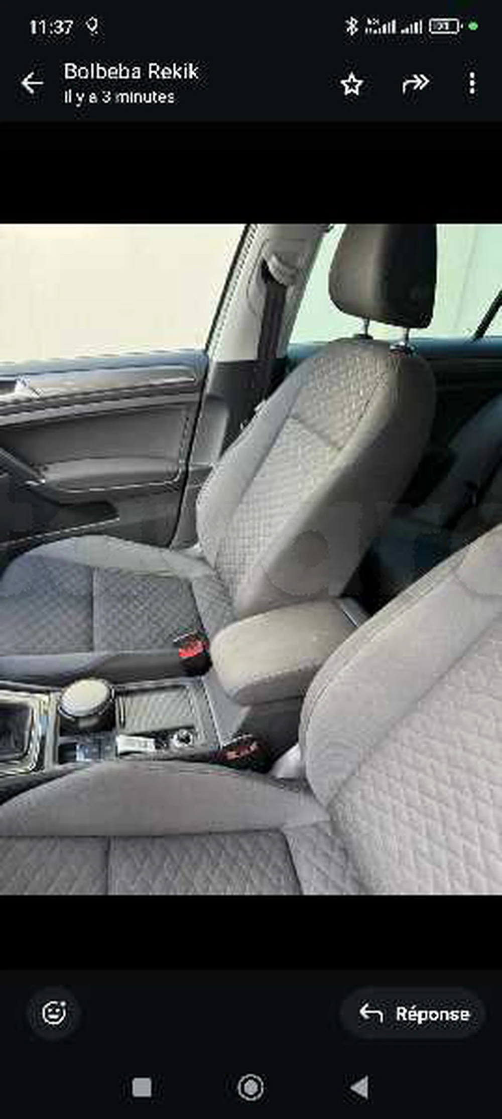 Carte voiture Volkswagen Golf