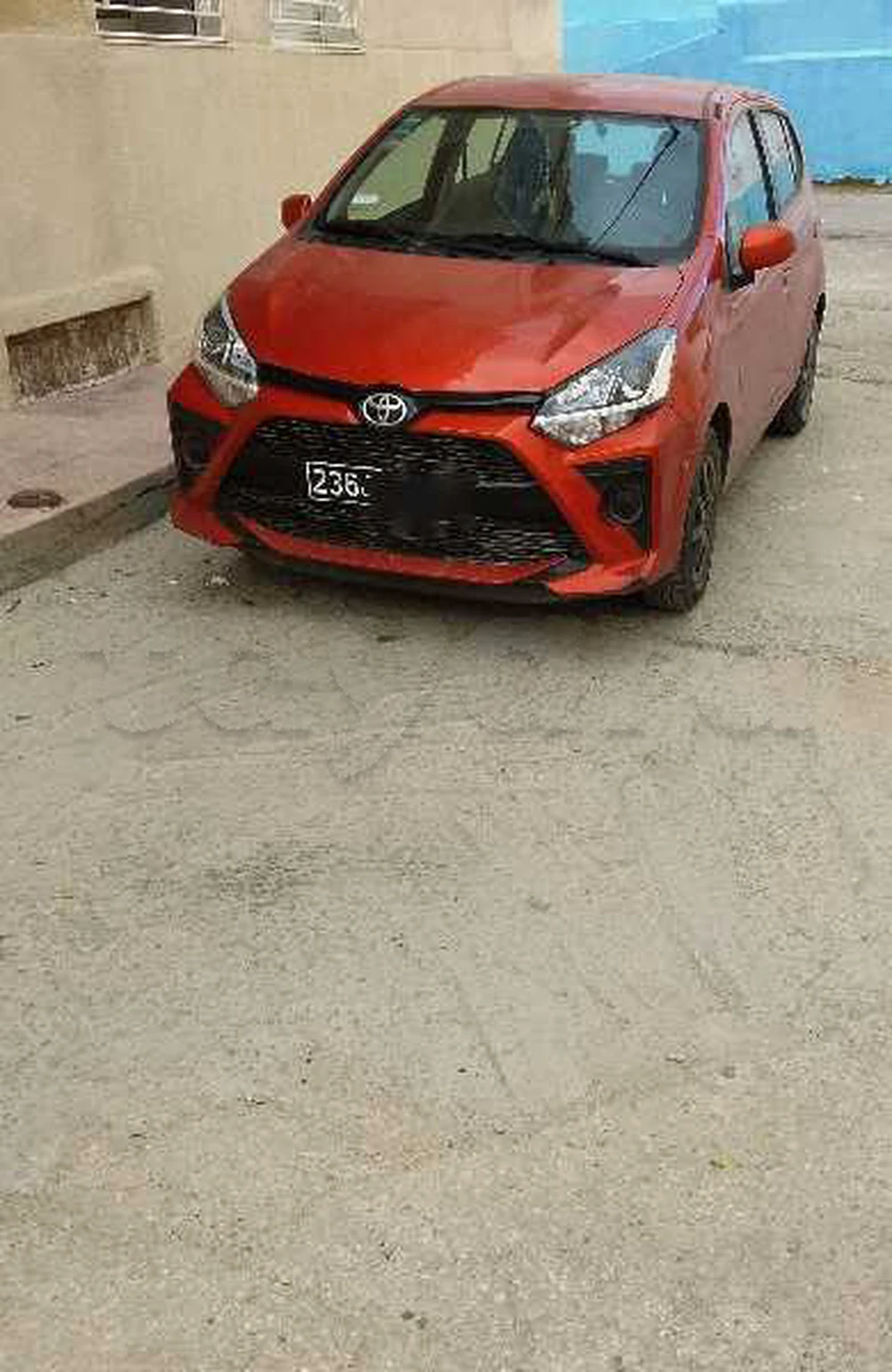 Carte voiture Toyota Aygo