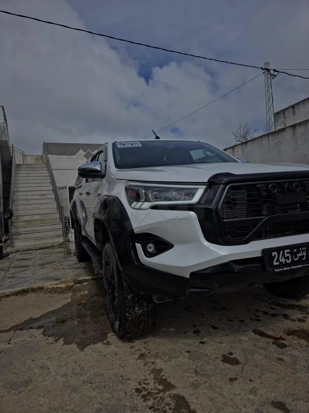 Carte voiture Toyota Hilux