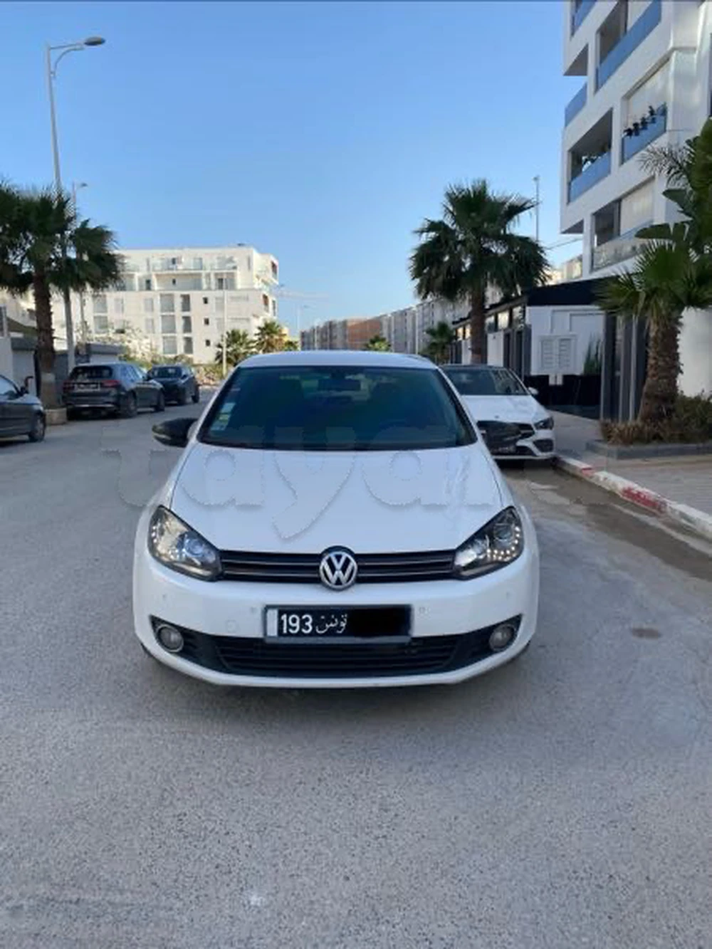 Carte voiture Volkswagen Golf 6