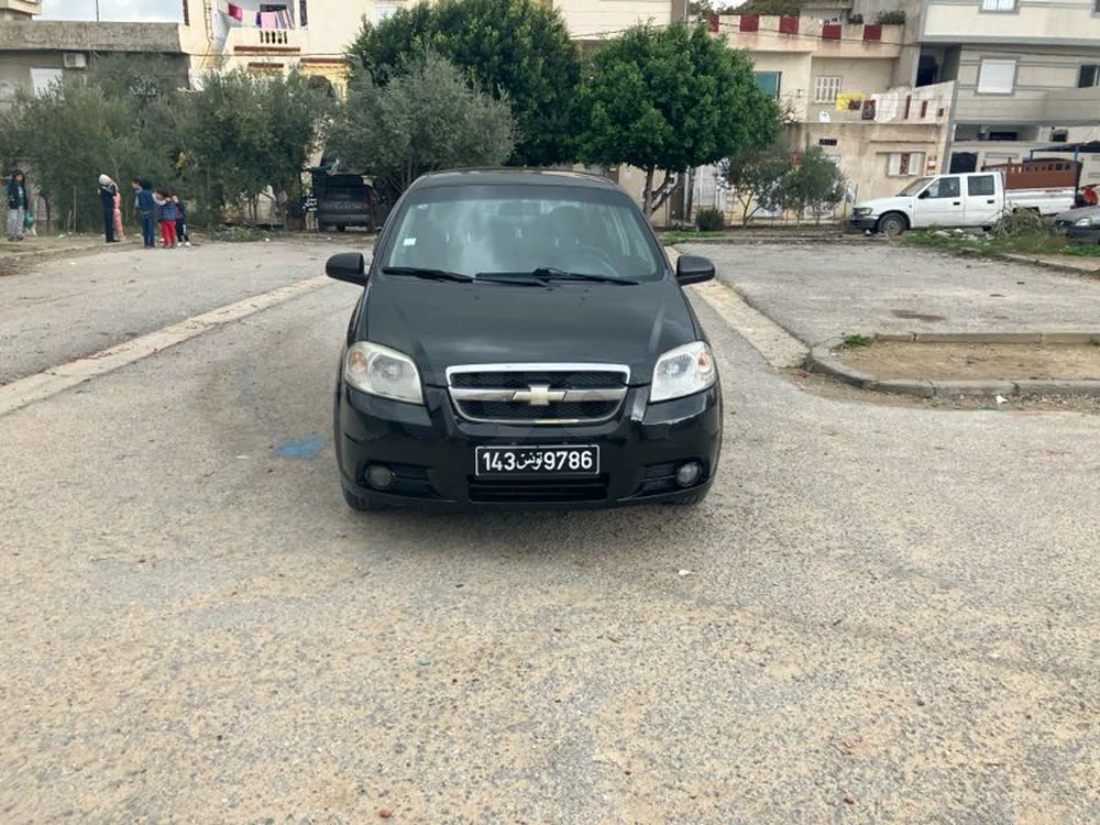 Carte voiture Chevrolet Aveo