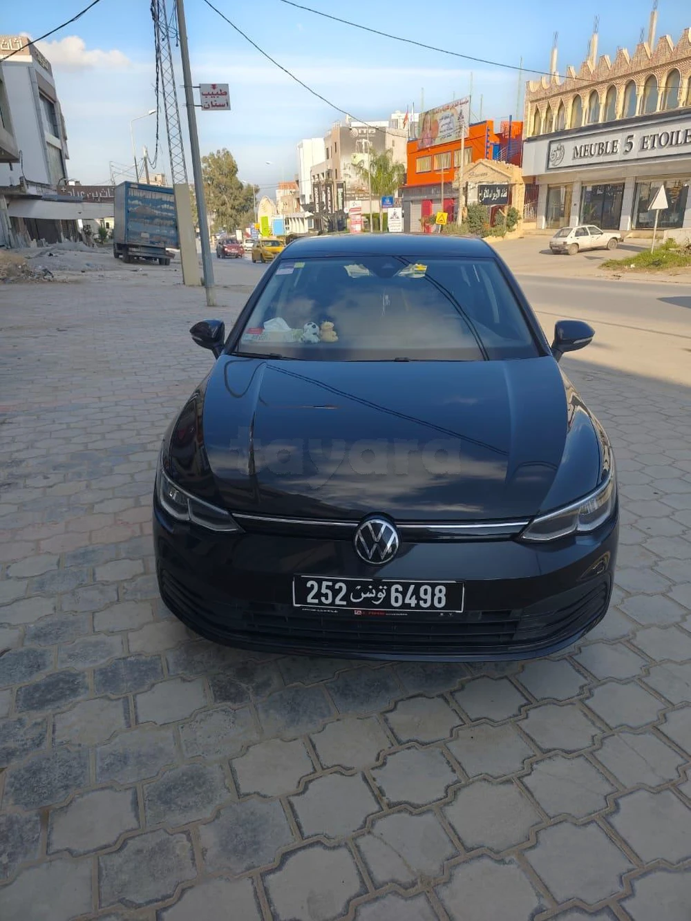 Carte voiture Volkswagen Golf 8