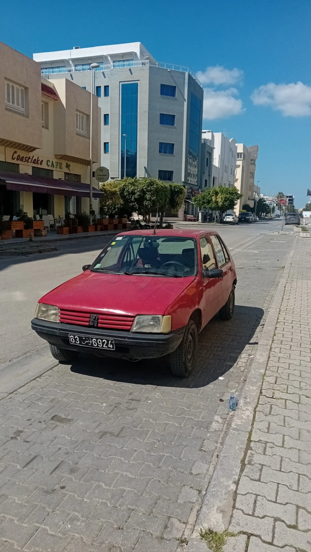 Carte voiture Peugeot 205