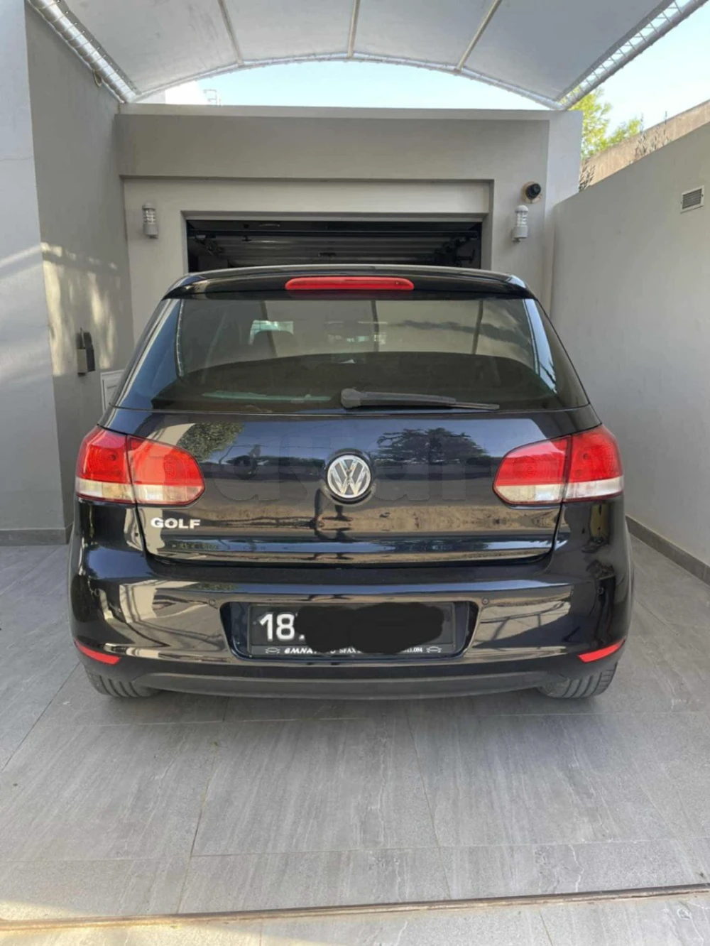 Carte voiture Volkswagen Golf