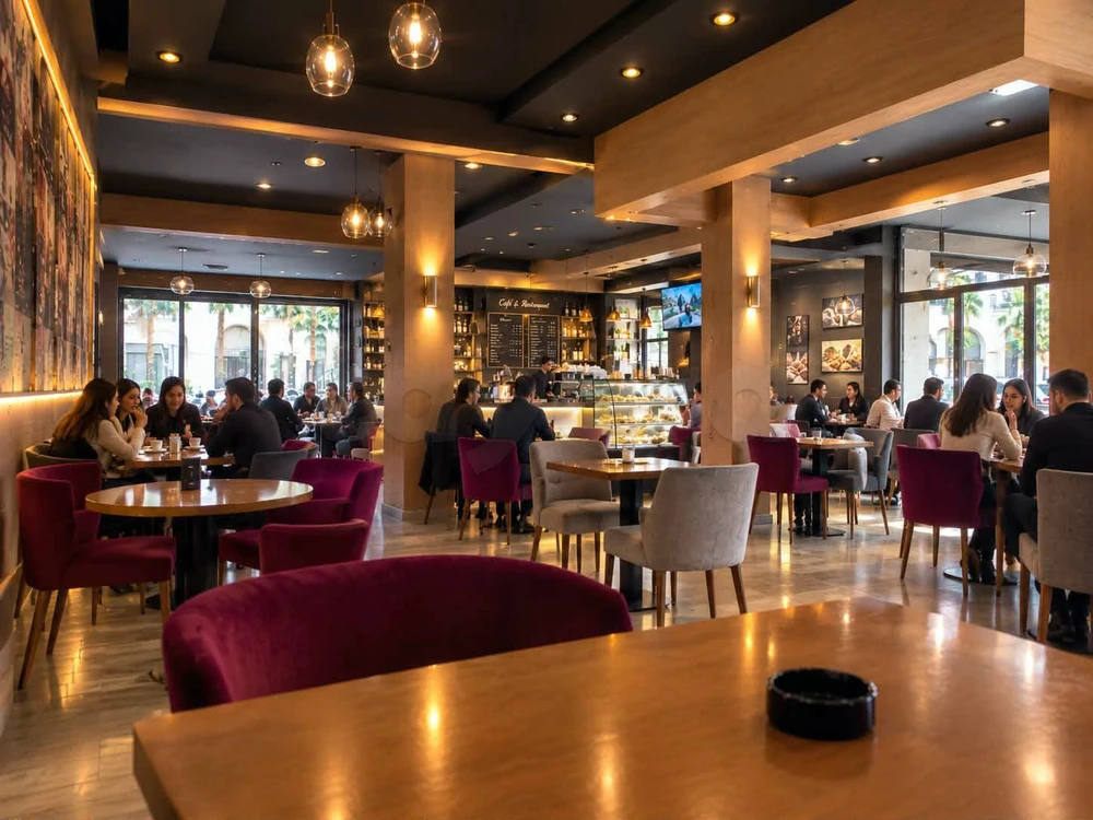 À vendre café-restaurant idéalement situé au Lac 1