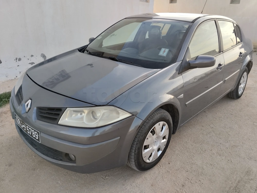 Carte voiture Renault Megane