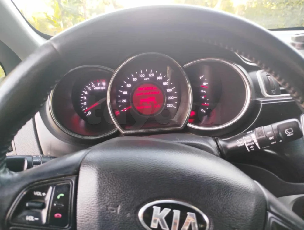 Carte voiture Kia Rio