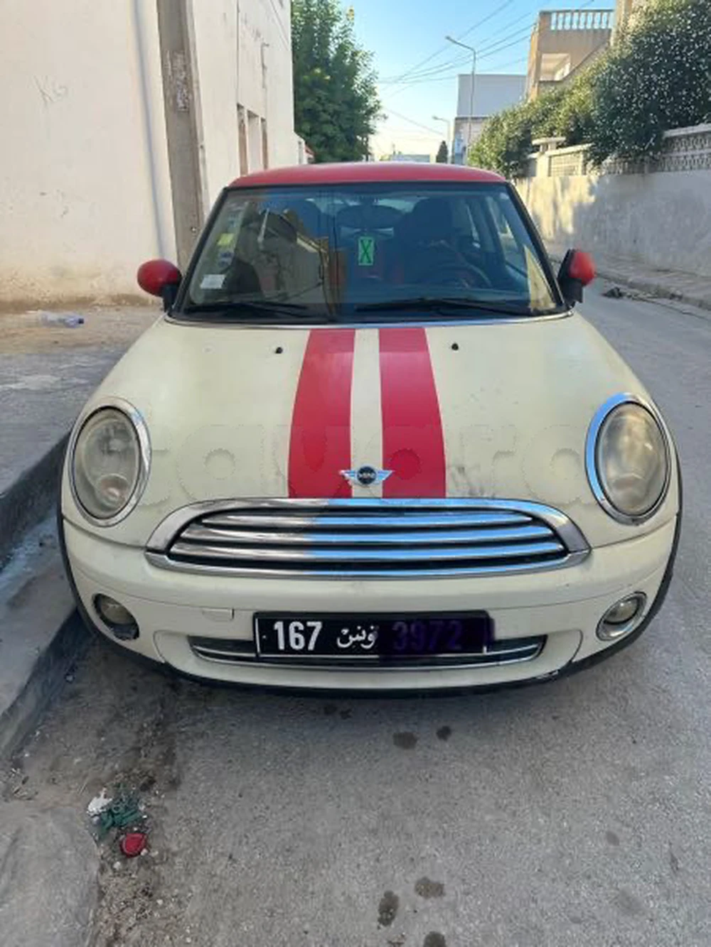 Carte voiture Mini Cooper