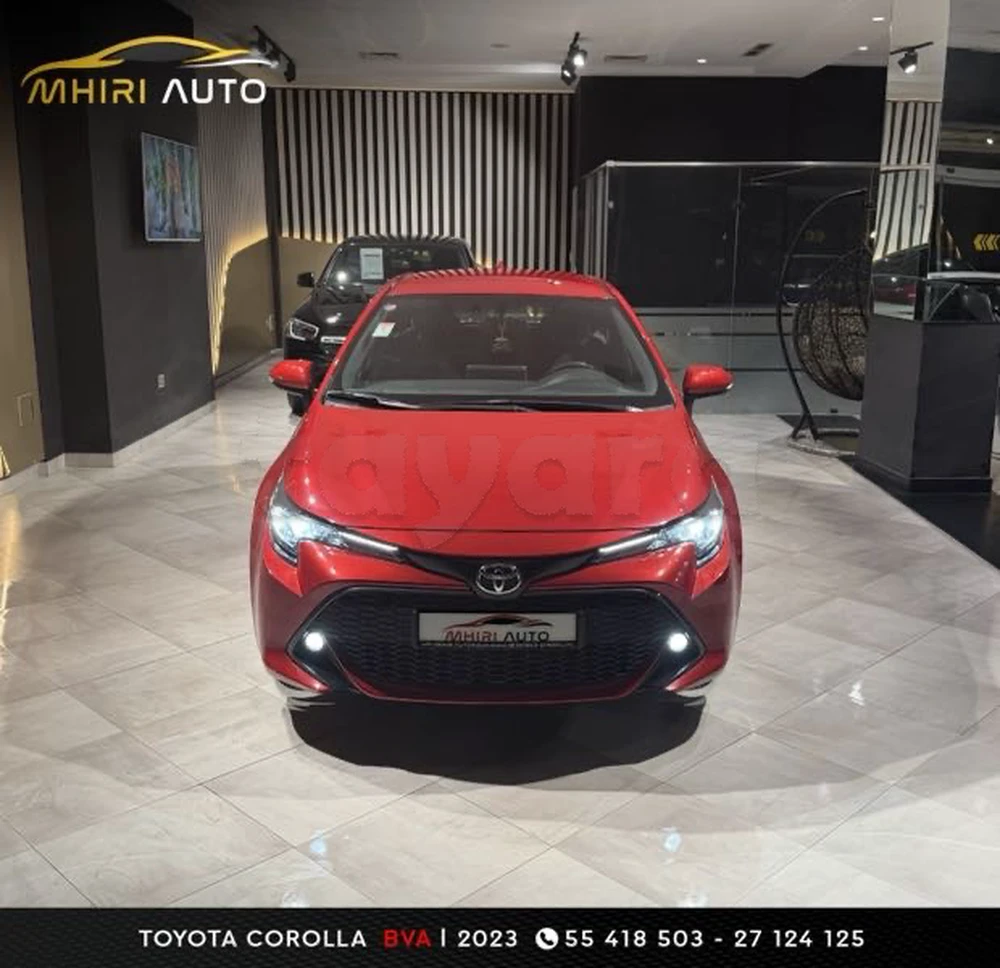Carte voiture Toyota Corolla