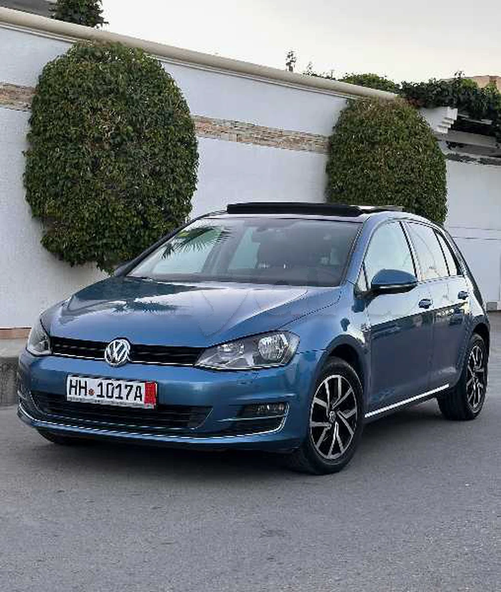 Carte voiture Volkswagen Golf 7