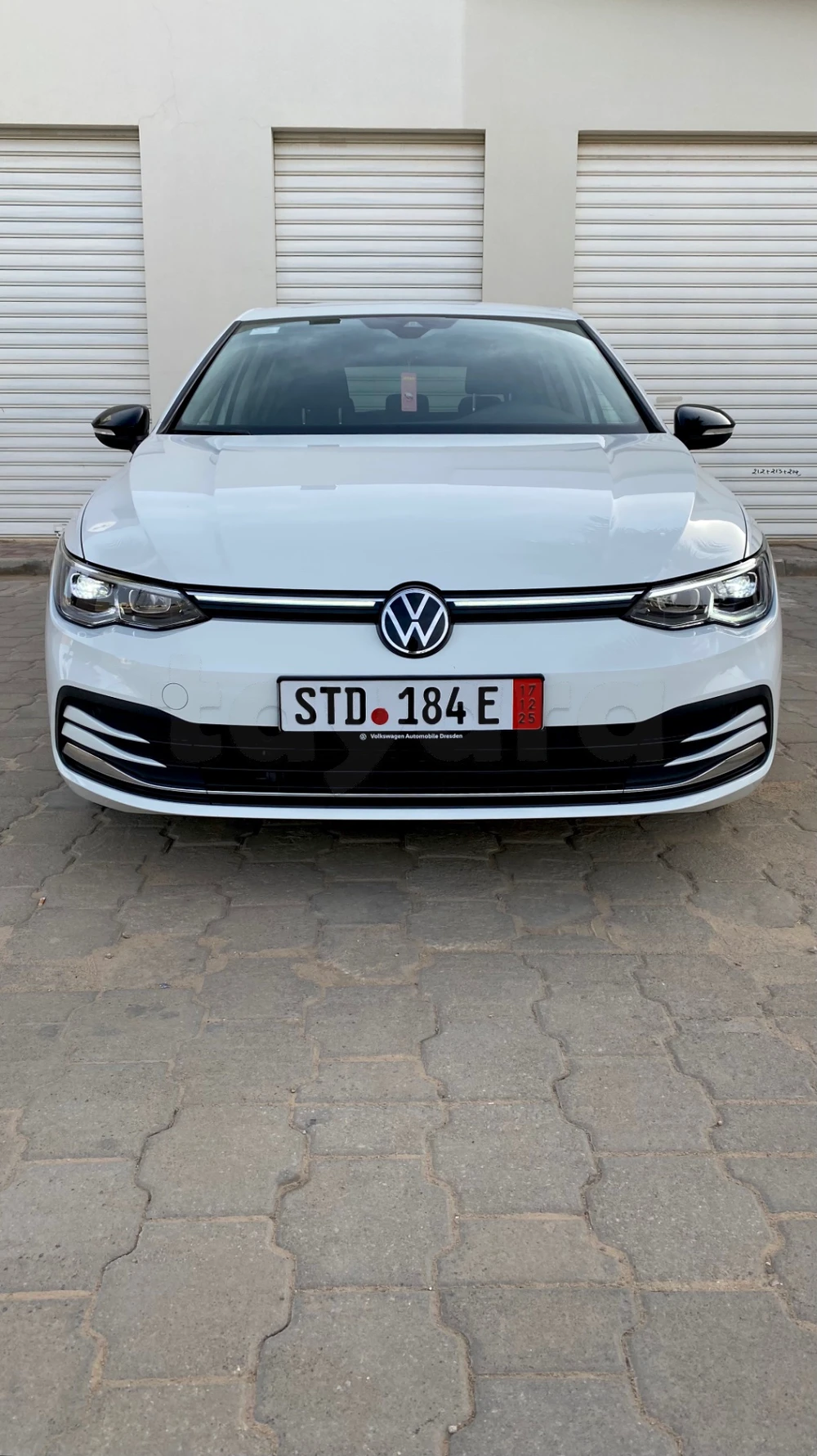 Carte voiture Volkswagen Golf