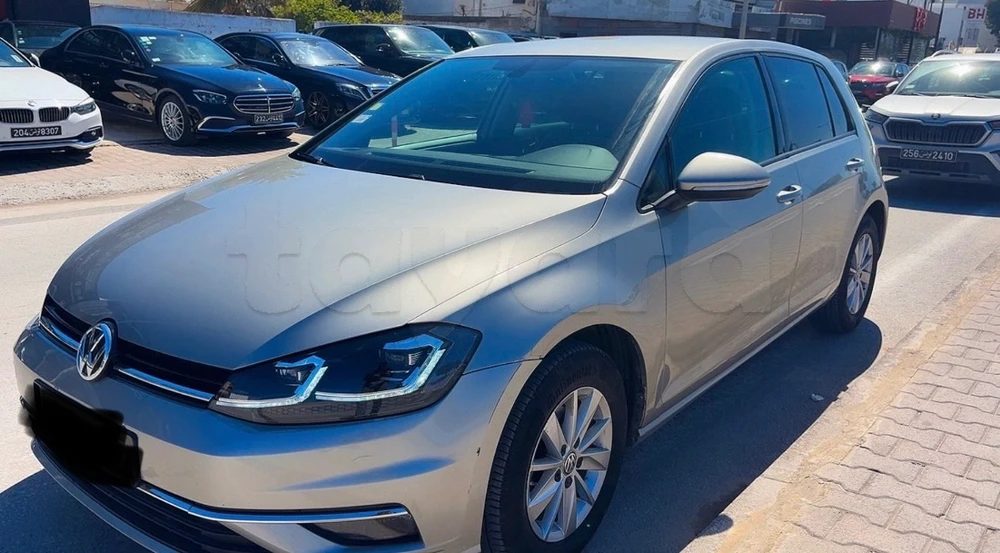 Carte voiture Volkswagen Golf 7
