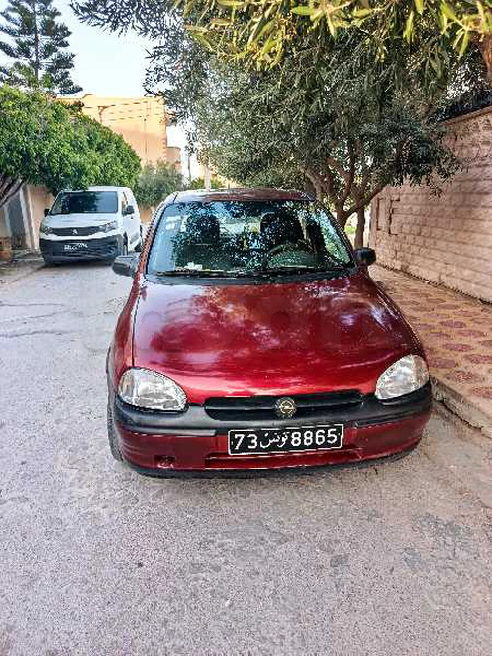 Carte voiture Opel Corsa