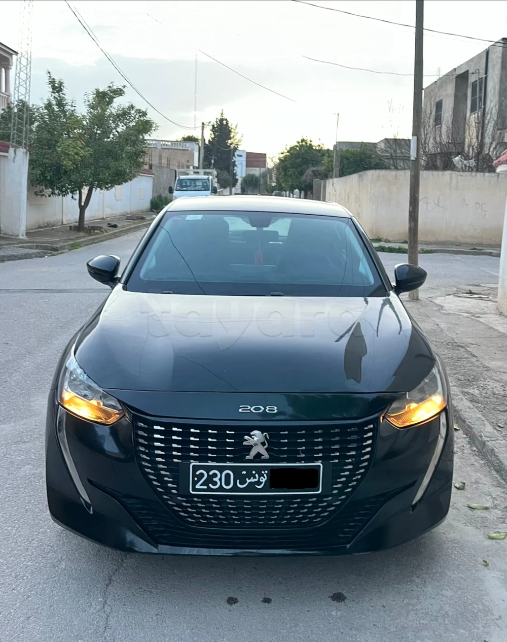 Carte voiture Peugeot 208