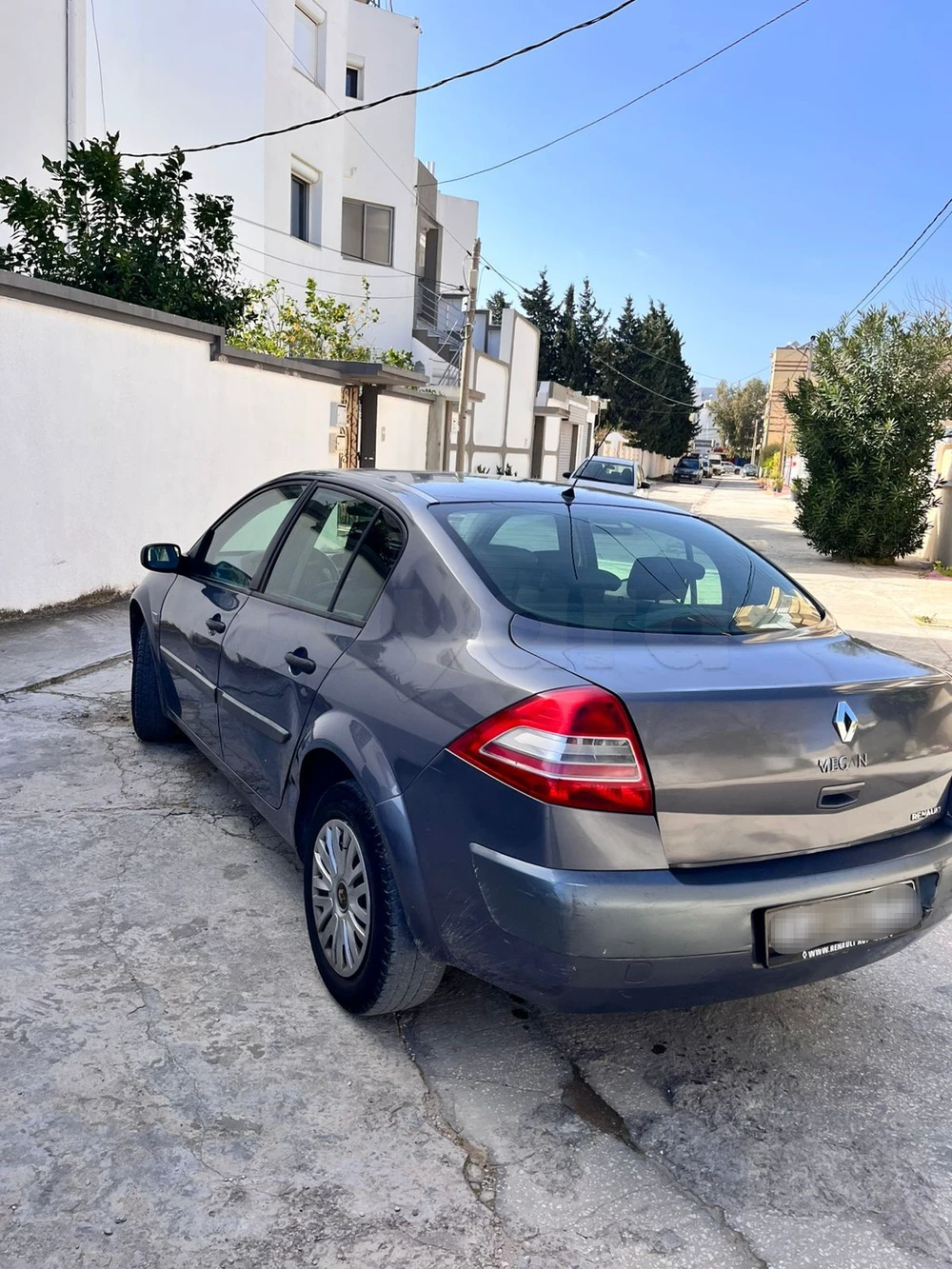 Carte voiture Renault Megane