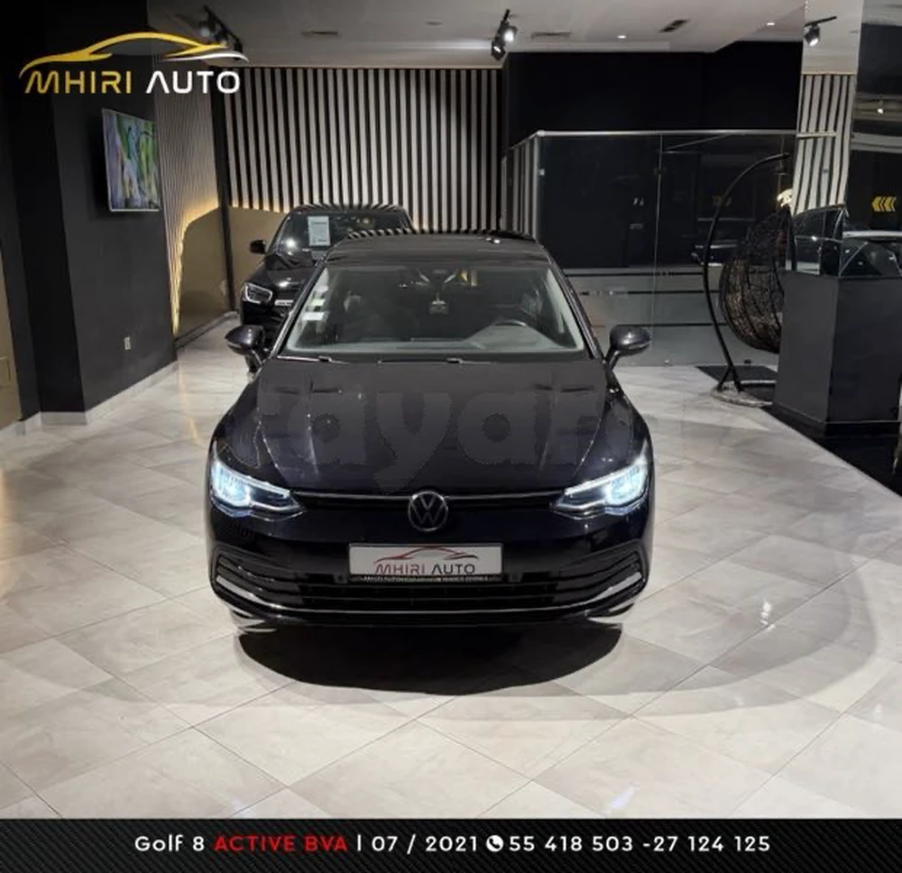Carte voiture Volkswagen Golf 8