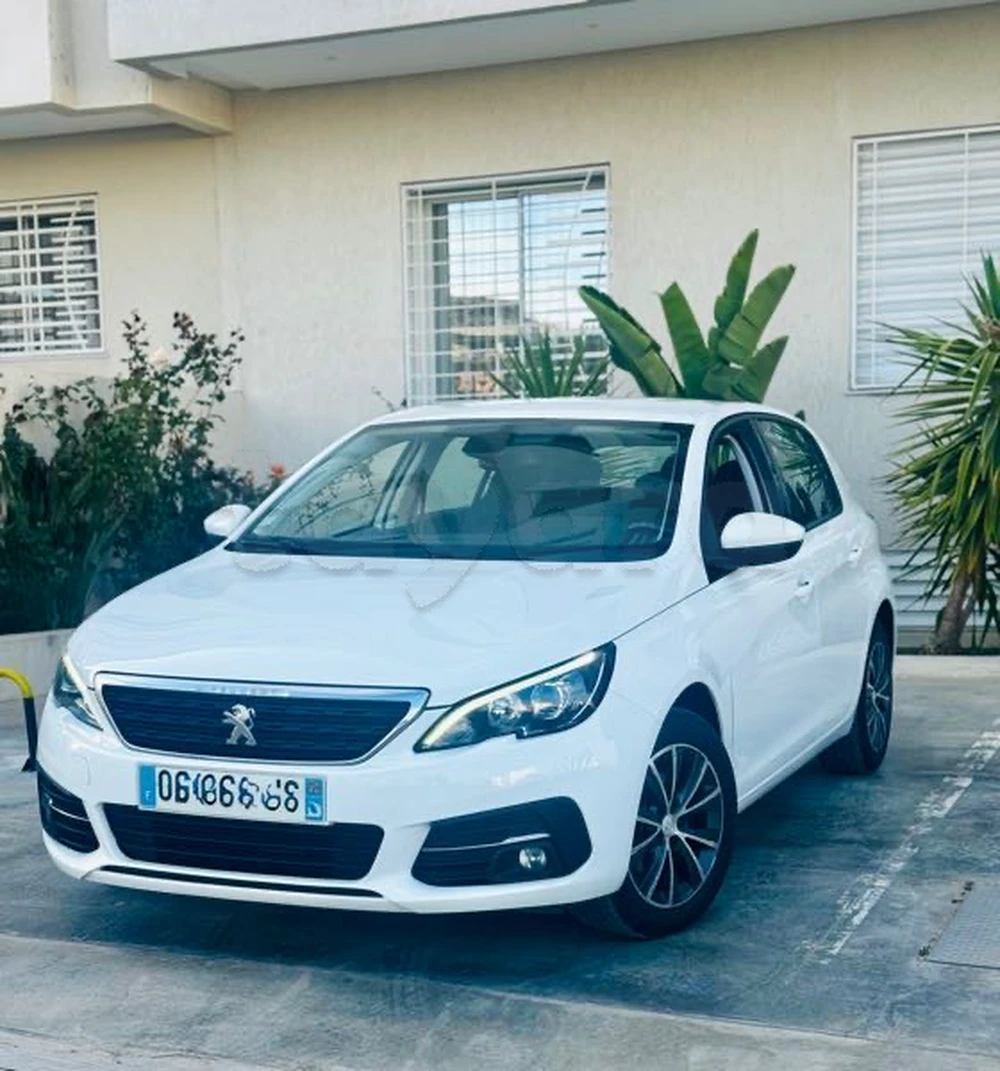 Carte voiture Peugeot 308