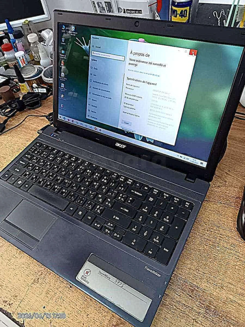 PC portable Acer TravelMate