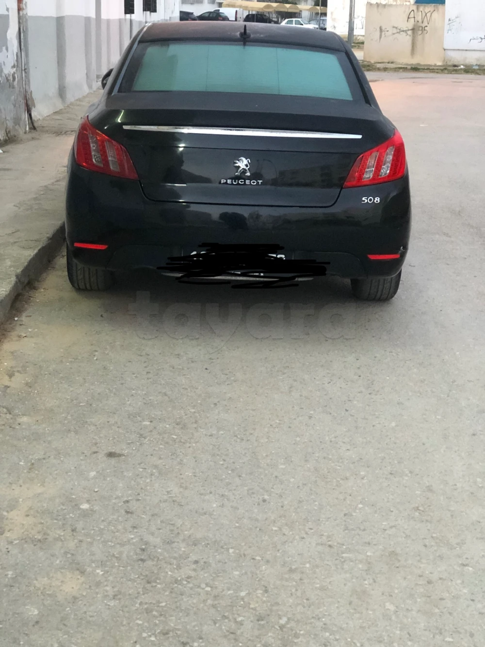 Carte voiture Peugeot 508