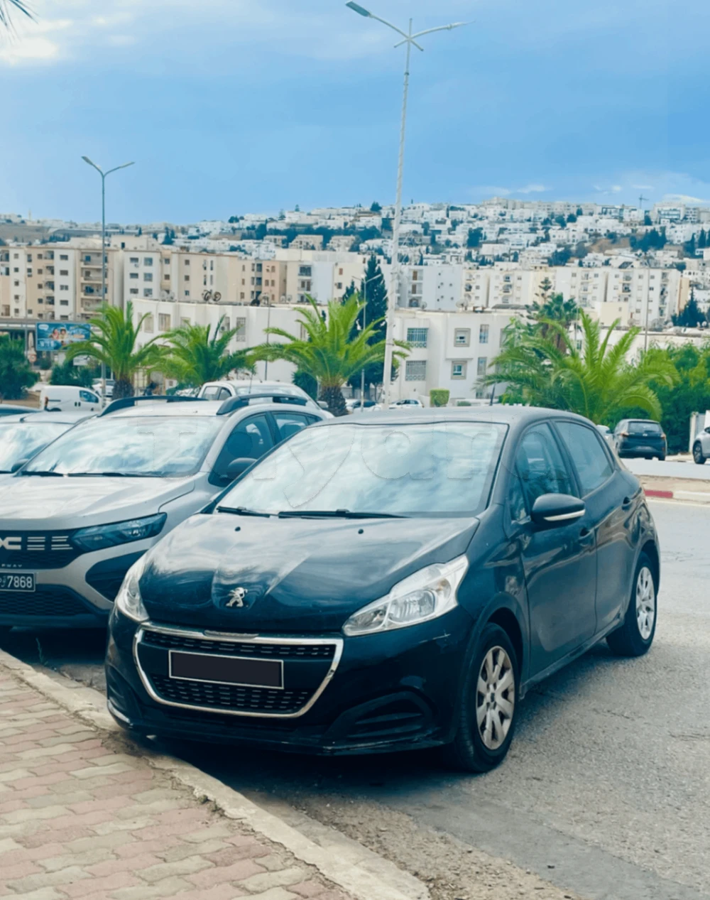 Carte voiture Peugeot 208