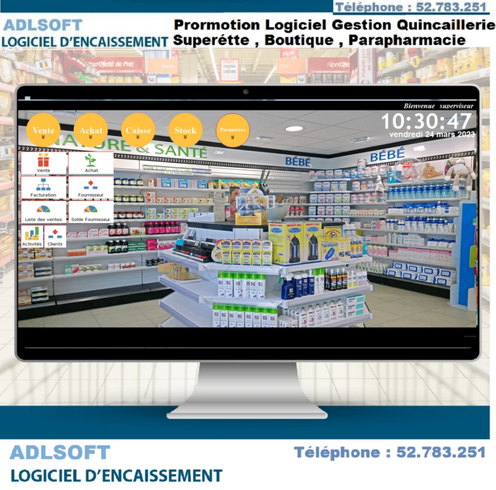 logiciel parapharmacie